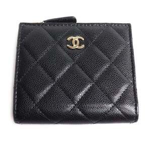 CHANEL Authentic Black Wallet